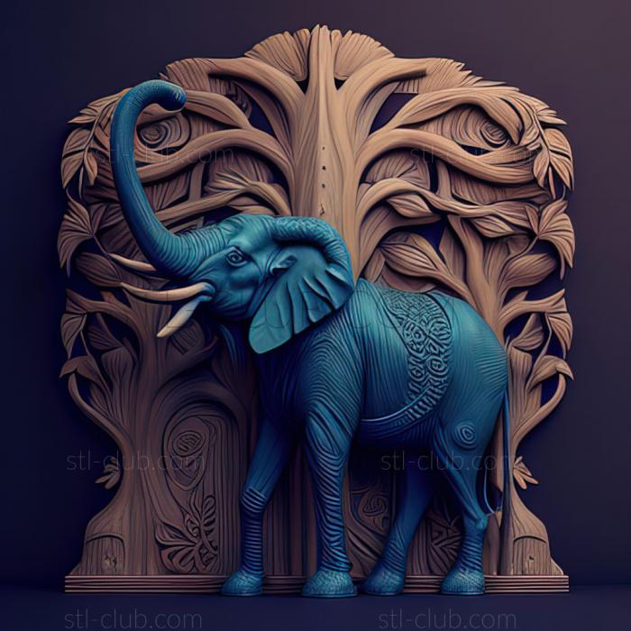 3D model st of the Rajah famous animal (STL)